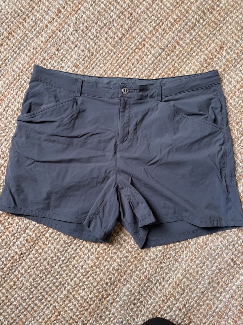Patagonia Women's Dark Gray Quandary Shorts